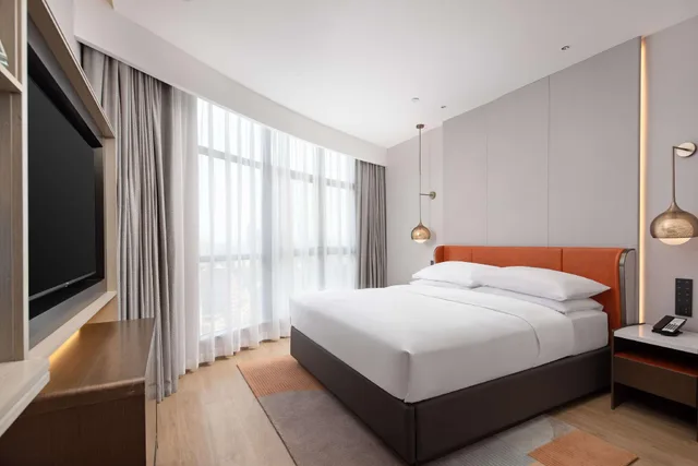 غرفة كومفورت بسرير مزدوج، Home2 Suites By Hilton Shenzhen Dalang 1/1