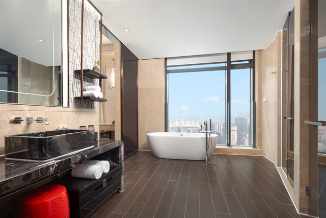 غرفة بريميوم بسريرين منفصلين للمدخنين، Hualuxe Hotels And Resorts Wuhu 3/3