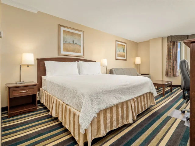 غرفة بسرير كينج مع أريكة، Holiday Inn Conference Ctr Edmonton South 2/5