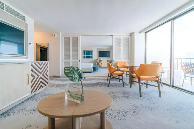 جناح بإطلالة على البحر بغرفة نوم واحدة، OUTRIGGER Waikiki Beachcomber 1/2
