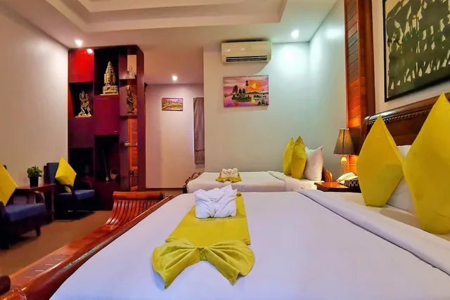 غرفة ديلوكس بسريرين منفصلين، Indra Porak Residence 3/5