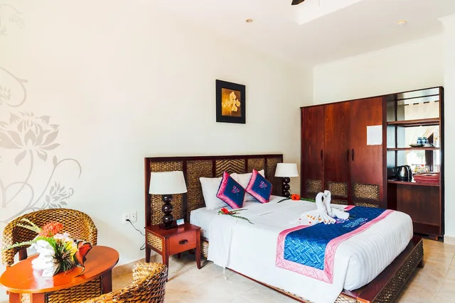 بنغل بإطلالة على البحر، Lotus Muine Beach Resort Spa 2/3