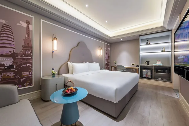 غرفة قياسية بسرير كينج، Mercure Yan'an Downtown 2/3