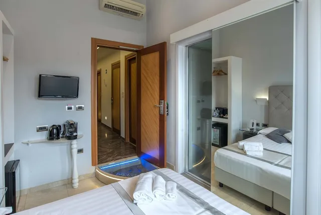غرفة بسرير كوين بإطلالة على المدينة، Pantheon Caesar Relais 3/4