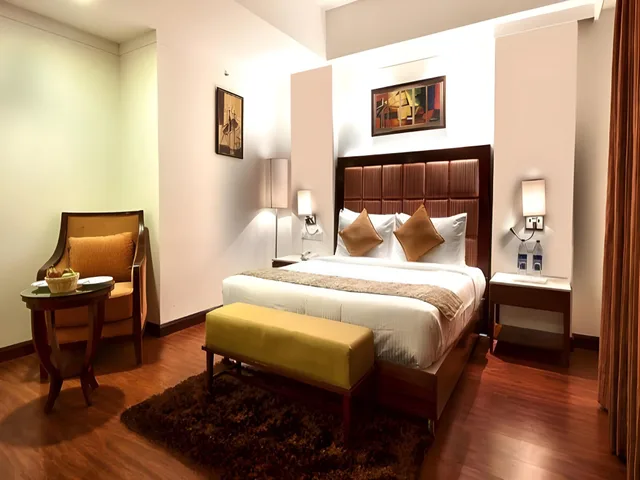 غرفة بريميوم بسرير مزدوج، The Golden Plaza Hotel Spa 1/1
