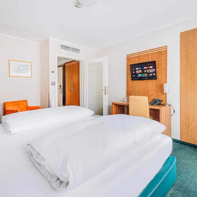 غرفة بسرير مزدوج، HOTEL ISARTOR 8/10