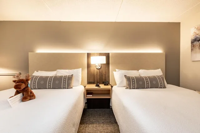 غرفة ديلوكس بسرير مزدوج، Fireside Inn Suites West Lebanon 2/10