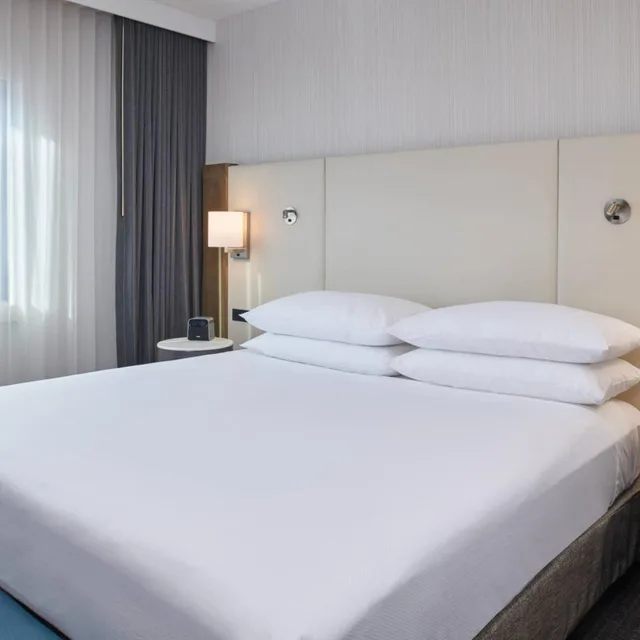 غرفة بسرير كينج مع أريكة، Delta Hotels by Marriott Detroit Novi 1/14