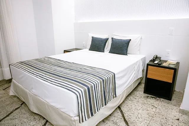 غرفة سوبيريور بسرير كوين، Fenix Hotel Varginha 1/2