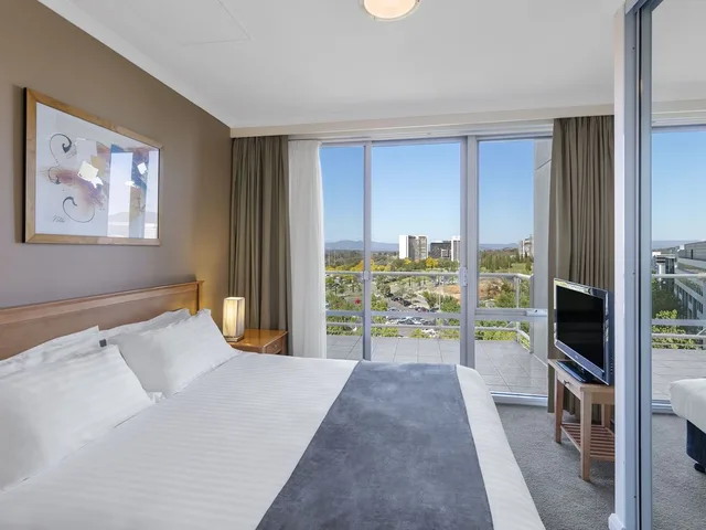 غرفة بغرفة نوم واحدة، Nesuto Canberra Apartment Hotel 1/1