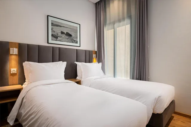 شقة بسرير كينج وثلاثة أسرّة بإطلالة على البحر بـ3 غرف نوم، Radisson Residences Taghazout Bay 2/10