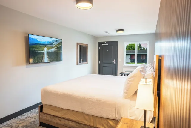 غرفة بريميوم بسرير كينج، Alpine Inn Abbotsford 4/10