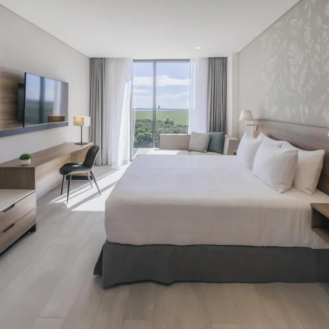 1 Bedroom, Suite, King Bed, with View, Hyatt Place Cancun Airport 1/1