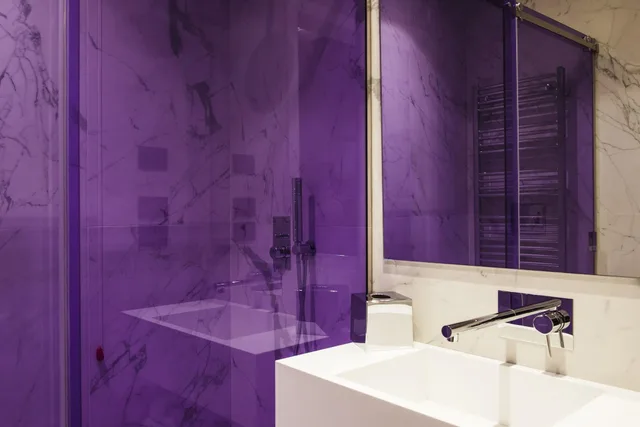 غرفة ديلوكس بسرير مزدوج بشرفة، Hotel Milu Florence 7/8