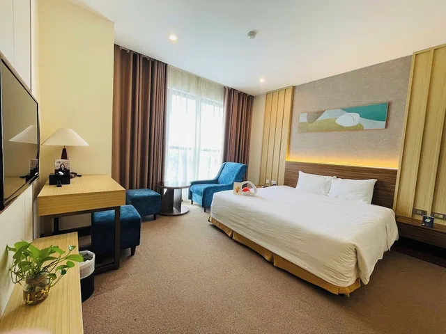 غرفة ديلوكس بسرير كينج، Muong Thanh Grand Quang Tri Hotel 7/10