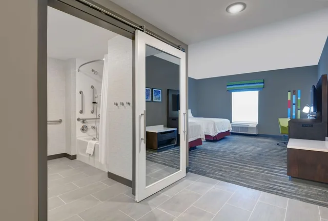 جناح استوديو بسريرين كوين مع أريكة، Hampton Inn Suites Macclenny I 10 4/4