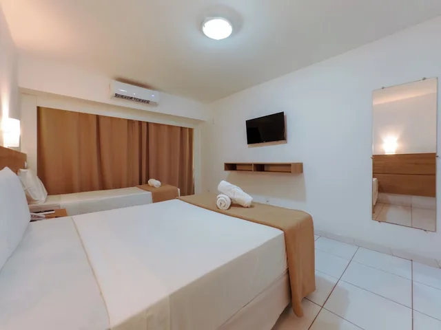 غرفة قياسية بسرير مزدوج، Bosque Do Porto Praia Hotel 3/10