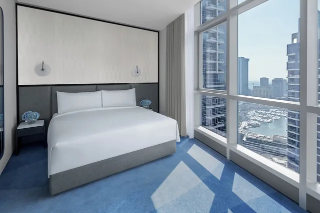 2 Bedrooms, Residence, Single Bed, Jbr View, Balcony، InterContinental Dubai Marina 2/4