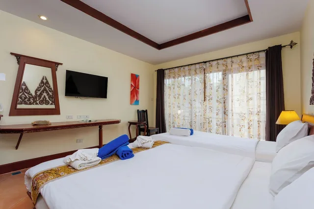 غرفة قياسية ثلاثية بسرير كوين وسرير فردي، Anyavee Aonang Bay Resort 6/8