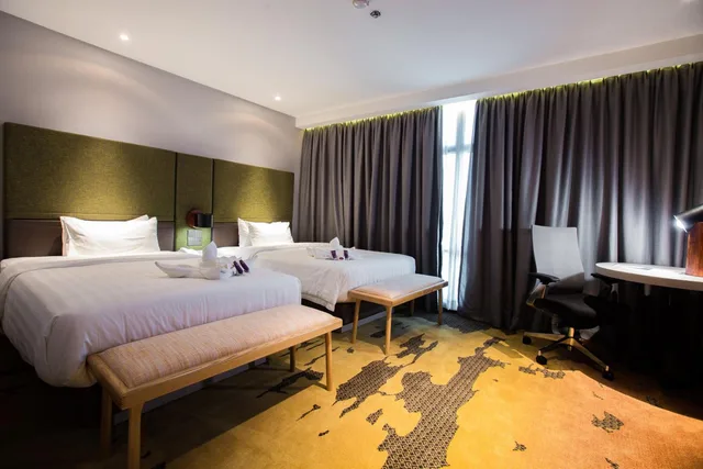 غرفة تنفيذية بسريرين منفصلين، King Park Hotel 5/9