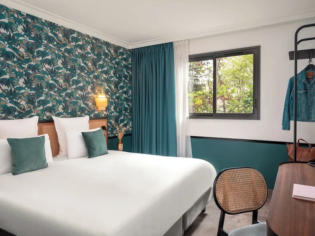 غرفة بريميوم بسرير كوين، Hotel Mercure Paris Boulogne Pont de Saint Cloud (Janvier 2026) 1/2