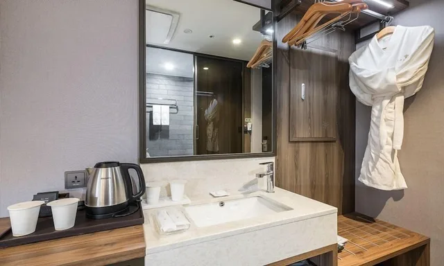 غرفة اقتصادية بسريرين منفصلين، Layers Hotel Hadan 5/5