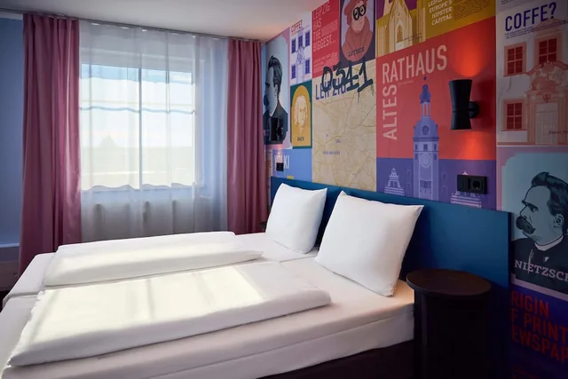 Business, Twin Beds, Courtyard Area، McDreams Hotel Leipzig 2/3