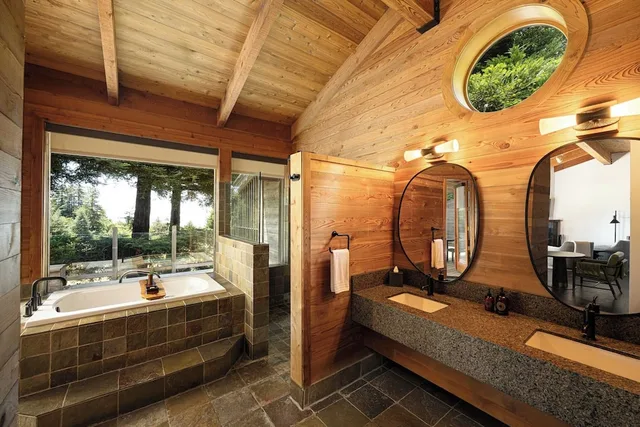 جناح بسرير كينج بإطلالة بجاكوزي بحوض استحمام، Ventana Big Sur, An Alila Resort 4/4