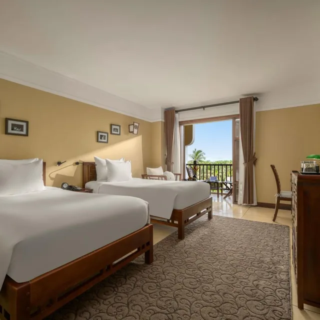 غرفة ديلوكس بسريرين منفصلين، La Siesta Resort Spa Hoi An 4/10