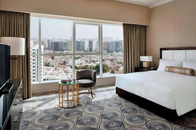 شقة بسرير كينج بإطلالة على المدينة، Marriott Executive Apartments Downtown Abu Dhabi 1/4