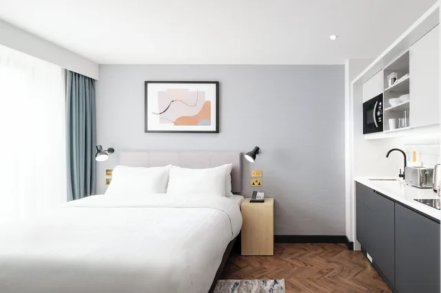 جناح استوديو ركني بسرير كوين بمطبخ، Staybridge Suites Brighton 3/8
