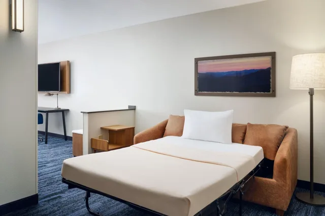 Suite, Queen Bed, Sofa, Fairfield Inn Suites Auburn Opelika 1/3