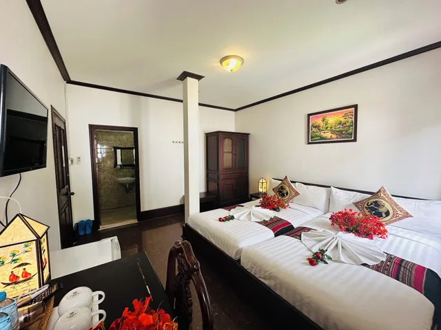 غرفة ديلوكس بسريرين منفصلين، Thatsaphone Hotel 5/10