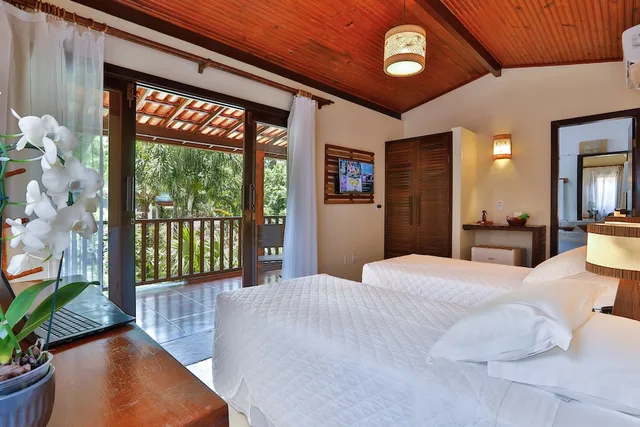 Standard, Twin Beds, Garden or Sol View, Sea View, Top Floor، Pousada Paraiso Ecologico 1/6