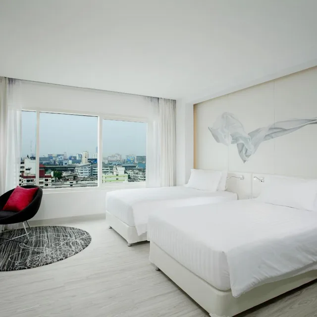 غرفة ديلوكس بسرير فردي، Centara Watergate Pavilion Hotel Bangkok 4/9