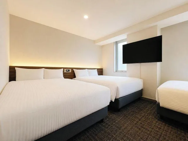 Semi Room, Family, 4 Semi Double Beds، Hotel Sho Sapporo 1/1