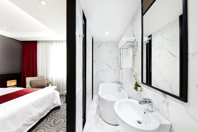 Premier, Deluxe, 2 Double Beds, Ramada by Wyndham Yongin 8/9