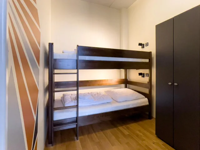 غرفة سوبيريور عائلية بسريرين منفصلين وسرير بطابقين، Say Cheese Leipzig Hotel and Hostel 6/9