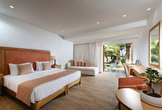 Premium, Bungalow, Double Bed, Garden View, Sofa, Civitel Creta Beach 4/10