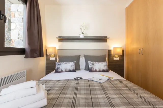 شقة بسرير فردي بغرفتي نوم مع أريكة، Andorra Pas de La Casa Princesa 4/6