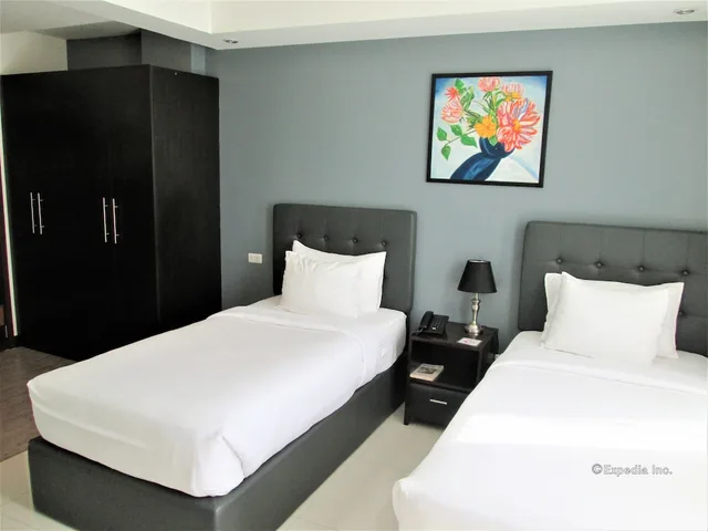 غرفة ديلوكس بسريرين منفصلين، The Pacifico Boutique Hotel 6/9