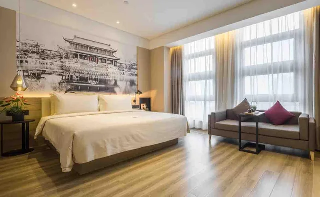 غرفة سوبيريور بسرير مزدوج، Atour Hotel (Lianyungang Times Plaza) 1/1