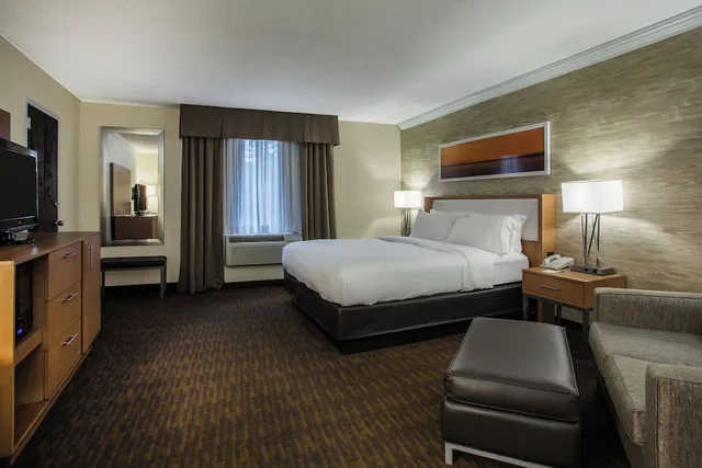 غرفة قياسية بسرير كينج لذوي الإعاقة، Holiday Inn Saratoga Springs 5/7