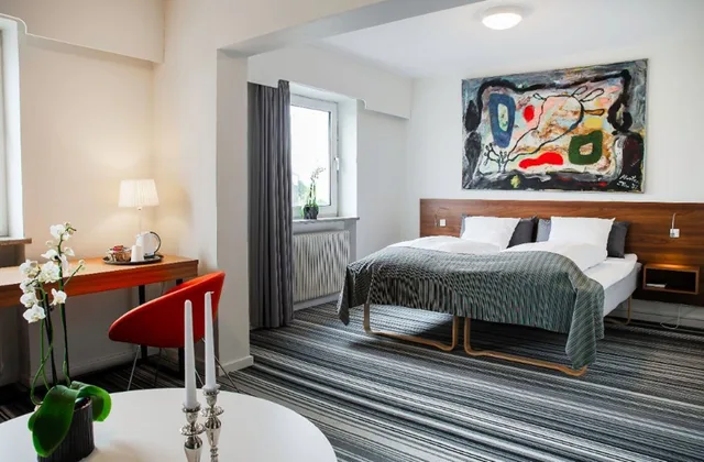 غرفة عائلية بسرير مزدوج، Ostergaards Hotel 4/6