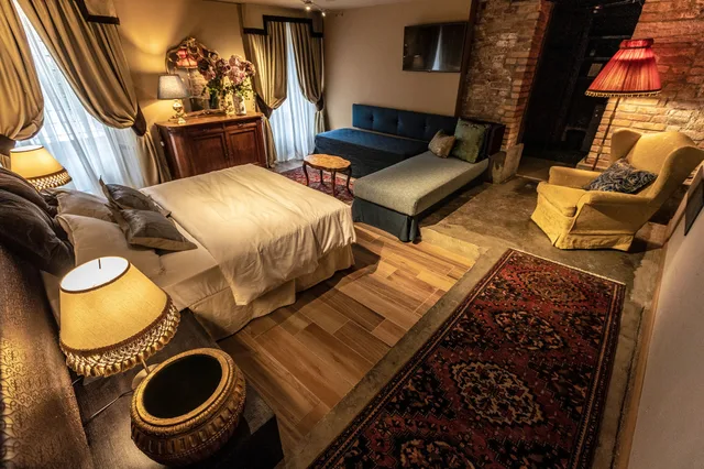 غرفة عائلية ثلاثية بسرير كوين وسرير فردي، Avogaria Locanda Restaurant 9/10