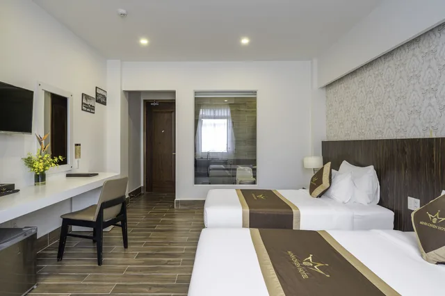 Premium, Twin Beds, Minh Chien Hotel 6/7
