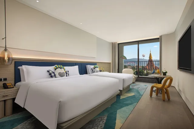 Gold, Standard, Twin Beds, Balcony، voco Xishuangbanna Gaozhuang by IHG 2/5