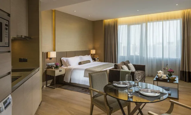غرفة كلاسيكية مفردة بسرير كوين، FRASER SUITES GUANGZHOU 1/1