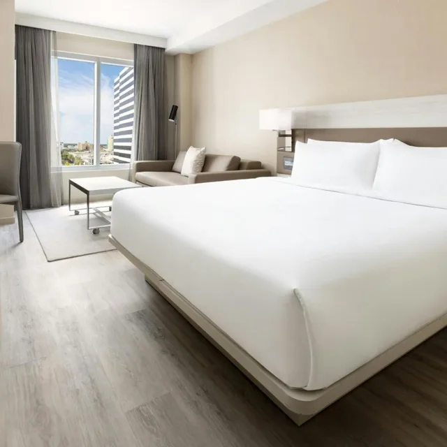 غرفة بسرير كينج مع أريكة في طابق مرتفع، AC Hotel St. Petersburg 2/6