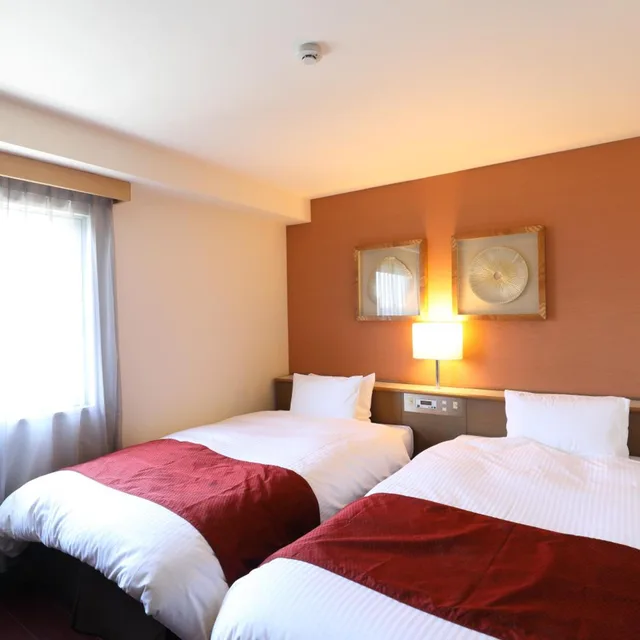 غرفة بسريرين منفصلين، Hotel Leon Hamamatsu Ex Hotel Yonekyu 1/2